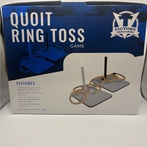 Custom VCU  Ring Toss Game - Blue and Black